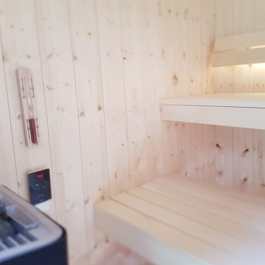 Sauna sur mesure extérieur, Atelier du Sauna