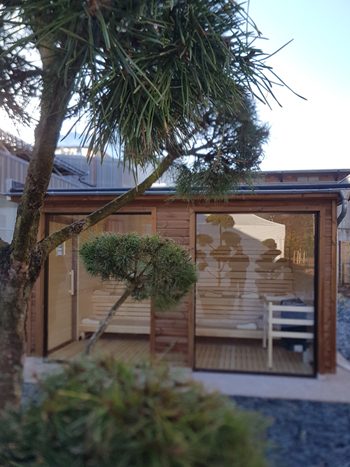 Sauna sur mesure extérieur Atelier du Sauna