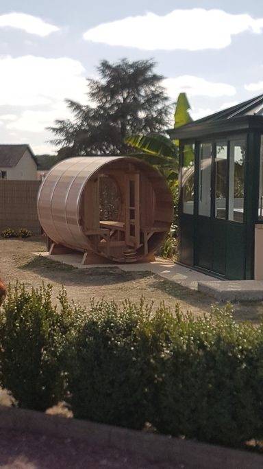 Sauna Red Cedar extérieur, Atelier du Sauna