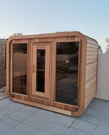 Sauna Red Cedar extérieur, Atelier du Sauna