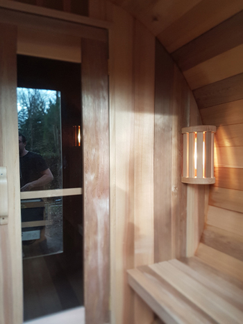 Sauna Red Cedar extérieur, Atelier du Sauna