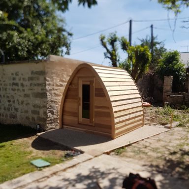 Sauna Red Cedar extérieur, Atelier du Sauna