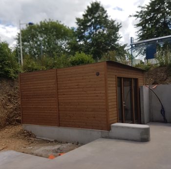Sauna sur mesure extérieur Atelier du Sauna