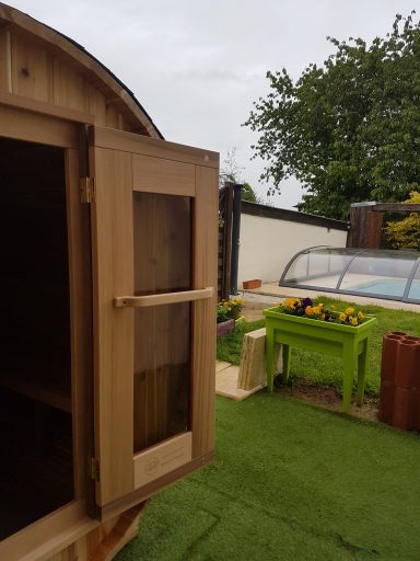 Sauna Red Cedar extérieur, Atelier du Sauna